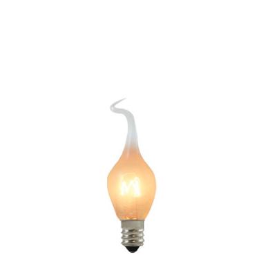 Imagem de Bulbrite SF/6S6 Lâmpada de lustre mergulhada em silicone 6W, base de candelabro