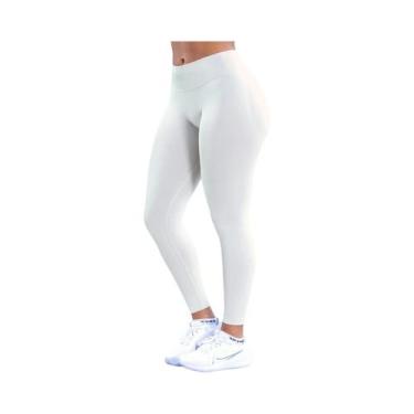 Imagem de Calças De Yoga Femininas De Cintura Alta Sem Costura, Calças De Exercí