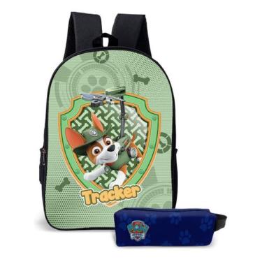 Imagem de Mochila Escolar Com Estojo Infantil Patrulha Canina  - Use Thuco, Trac