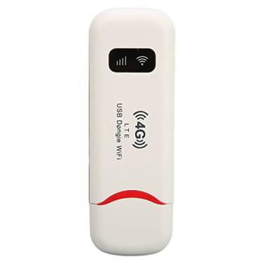 Imagem de Irfora 4G USB Portátil WiFi, Roteador WiFi para Home Office Viajando Com Sinal Estável, Suporta 10 Usuários, Criptografia WPA WPA2, Branco, para Ásia Sudeste Asiático África Oriente