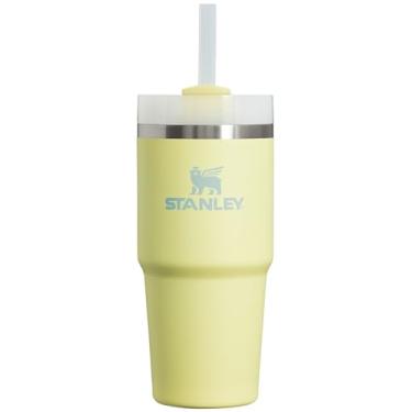 Imagem de Stanley Copo Quencher H2.0 com canudo 400 ml | Tampa 3-Way Twist On | Suporte de copo compatível para viagens | Copo de aço inoxidável isolado | Livre de BPA | Pomelo
