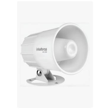 Imagem de Sirene Magnética Alarme E Cerca 115db Sir 2000 Br Intelbras Branco