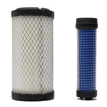 Imagem de Filtro de ar do motor 6C060-99410 e filtro interno 32721-58242 compatível com trator Kubota B21 B2301 B2410 B2630 B2710B3200 B3300 B7300 B7400 B7410 B75000 B7510 B2601 B2920 B2910 F2260 F3080 ZG227