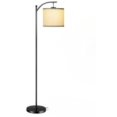 Imagem de Candeeiro De Pé Curvo – Candeeiro De Pé Em Metal Com Abajur Moderno Para Sala De Estar E FunçãO ReguláVel(1002)