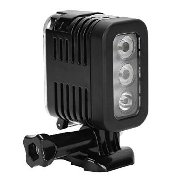 Imagem de GLOGLOW Luz Contínua de Preenchimento de Vídeo LED para Câmeras HERO, 45M à Prova d'água, 3 Modos de Iluminação, 180g, Bateria de 1000mAh para Câmeras HERO, 45M à Prova d'água, 3 Iluminação