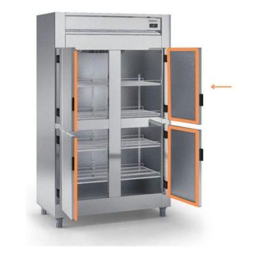 Imagem de Kit 4 Borracha Gaxeta Refrigerador Gelopar Grfs 4p 49x63 Aba - ILPEA