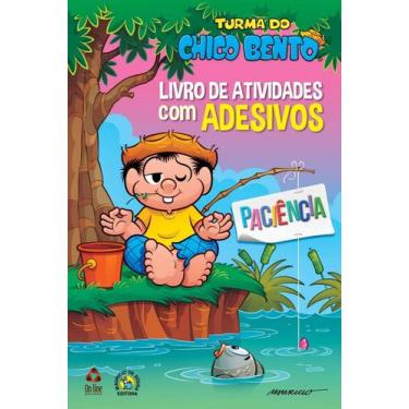 Imagem de Livro - Turma do Chico Bento Livro de Atividades com Adesivos - Paciên