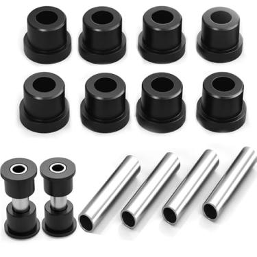 Imagem de Bucha de mola carrinho de golfe para EZGO TXT/Medalhista (1994-up) & Club Car DS (1981-up), OEM 70289-G02/70291-G01/1012303/1015583, kit carrinho de golfe molas de folha traseira manilhas bucha manga