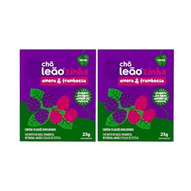 Imagem de Combo Chá Leãozinho Kids Água Gelada – Amora e Framboesa (20 Sachês)