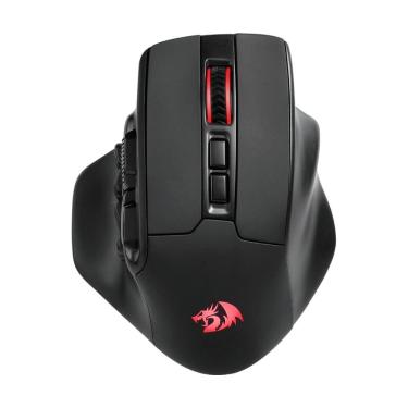Imagem de Mouse Gamer Sem Fio Redragon Aatrox - 26000dpi - Sensor PAW3395 - 1000Hz - RGB - Preto - M811RGB-PRO