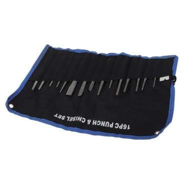 Imagem de Cosiki 16 Peças de Punções Mecânicas Resistentes e Conjunto de Cinzel para Trabalho Eficiente, Feito de Aço Premium, para Entusiastas e Profissionais de Bricolagem