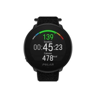Imagem de Relógio Fitness Polar Unite c/ Pulseiras de Nylon Preta