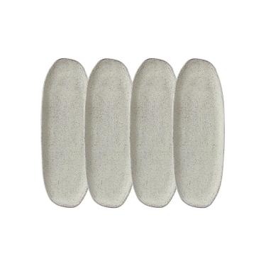 Imagem de Conjunto De Travessas Oval Rasa Grande Porto Brasil Orgânico Verde