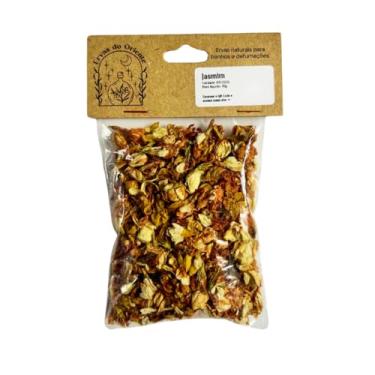 Imagem de Jasmim em Flores Secas/Desidratadas para Banho, Chá e Defumação (1)