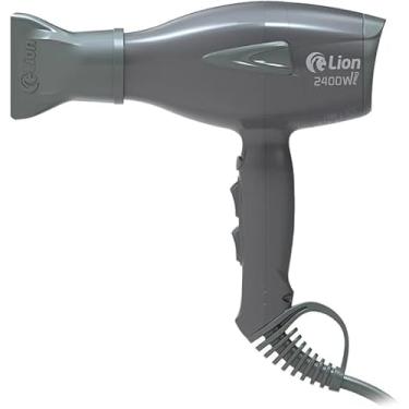 Imagem de Secador de Cabelo Profissional Lion Pro 127/220V - 2400W - Grafite - (220V)