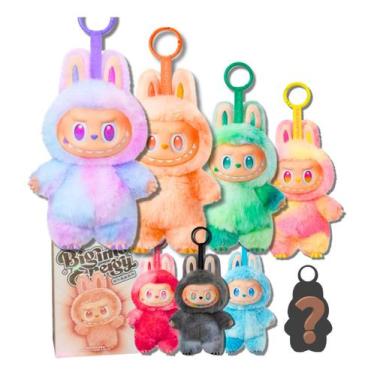 Imagem de Boneco Labubu Virginia Urso Pelucia Chaveiro Caixa Surpresa