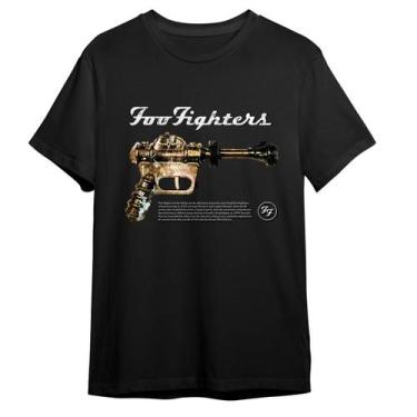 Imagem de Camisa Camiseta Básica Foo Fighters Logo Album Debut Unissex - Abstrac