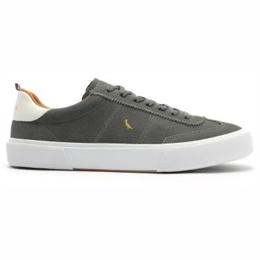 Imagem de Tênis Reserva Retro Suede Masculino Cinza Casual Urbano-Masculino