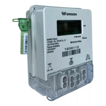 Imagem de Relógio Medidor de Energia Elétrica 110v 220v Monofásico - Wasion
