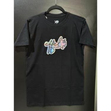 Imagem de Camiseta Masculina Effel Culture Black Shiny-Masculino