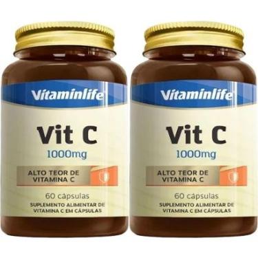 Imagem de Kit 2X Vit C 1000mg - 60 Cápsulas - VitaminLife-Masculino