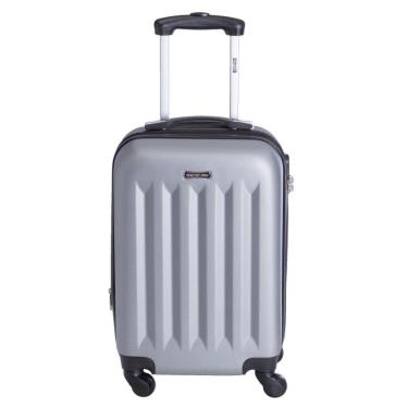 Imagem de Mala Pequena De Bordo Prata 4 Rodas 360º Joy 4 Sestini