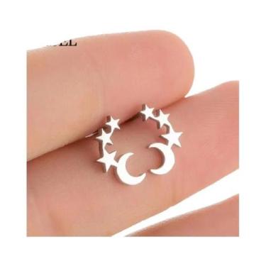 Imagem de Brincos Mini De Aço Inoxidável Para Mulheres, Joias Em Forma De Chave,