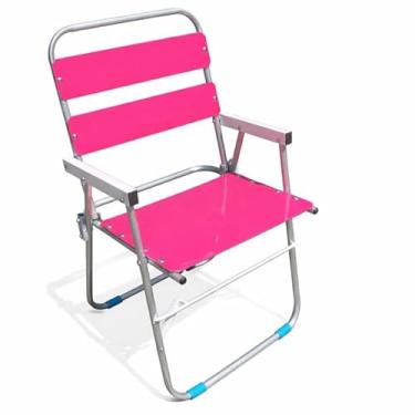 Imagem de Cadeira Dobrável Flamingo M1 Alumínio 100% Ergonômica Alta Leve Brilho - F0107
