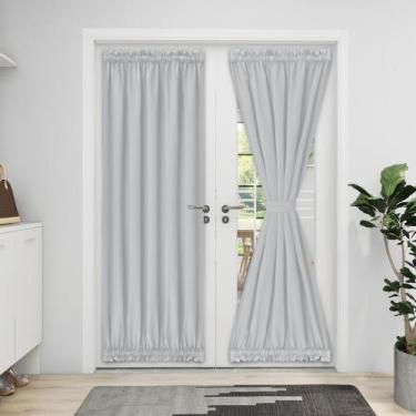 Imagem de Cortina de porta Easy-Going 64x183 cm Blackout Privacy Greyish