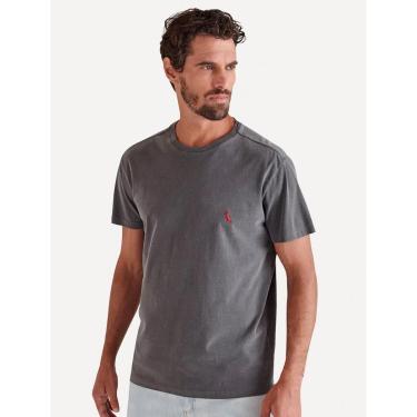 Imagem de Camiseta Reserva Masculina Básica Brasa Red Stoned Chumbo-Masculino