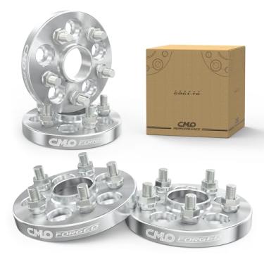 Imagem de Customadeonly Adaptadores de roda 5 x 114,3 a 5 x 108 1 polegada (4 peças) – Hubcentric 70,5 mm a 63,4 mm – Pinos M14 x 1,5 – Serve para Ford Mustang, Explorer, Edge, Lincoln Aviator – Monte rodas 5 x