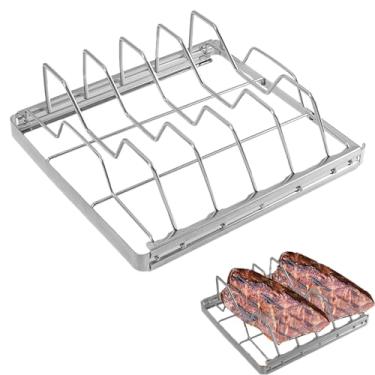 Imagem de Grelhador – Grelha para churrasco – Grelha para grelhar ao ar livre – para restaurante ao ar livre, bufê, panificação, piquenique, acampamento, cozinha, frutos do mar, vegetais e carne