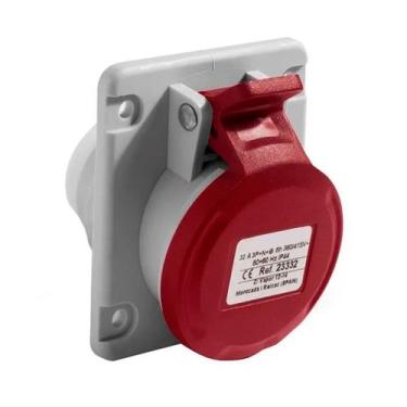 Imagem de Tomada de Embutir Industrial 16A IP44 - 3P+N+T 6HR - REF.23331 - Famat