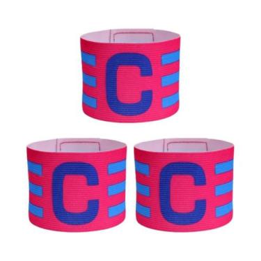 Imagem de Braçadeira De Capitão De Futebol Ajustável Para Crianças E Adultos, Pr