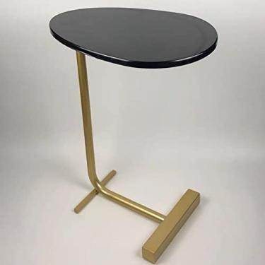 Imagem de Mesa lateral moderna minimalista removível sofá de ferro forjado mini mesa de centro mesa de cabeceira móveis sala de estar mesa de chá mesa de café (cor: B estilo 1) (estilo B 3)