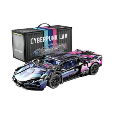 Imagem de Blocos De Montar De Carro Esportivo De Corrida, Veículo De Velocidade 