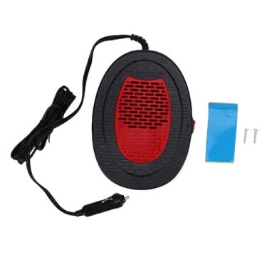 Imagem de Garosa 12V 150W Aquecedor Portátil para Carro, Descongelador, 2 Em 1, Ventilador de Aquecimento e Resfriamento Com Rotação de 360 ​​° para a Maioria Dos Carros, Caminhões, Suvs (vermelho)
