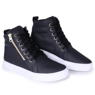 Imagem de Tênis Botinha Feminina Casual Confortavel e Macial-Feminino