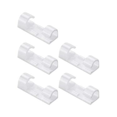 Imagem de Organizador De Cabos Autoadesivo Para Parede E Mesa, Gerenciador De Fi