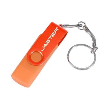 Imagem de Pen Drive Rotativo TYPE-C OTG De 64GB 32GB 16GB Para Telefone Android,