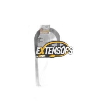 Imagem de Extensão 3 Tomadas 2P 10A Preto 5 Metros Bivolt - Enerbras