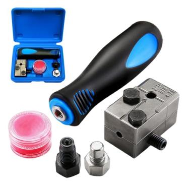 Imagem de Kit de Ferramentas para Alargamento de Tubos de Travão - Dobrador De Recalque De Precisão Robusto - Conjunto de Alargamento,para Refrigeração, Motocicletas, Ar Condicionado,