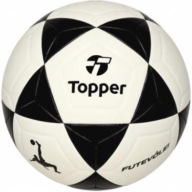 Imagem de Bola de Futevôlei Topper Oficial R1, Branco