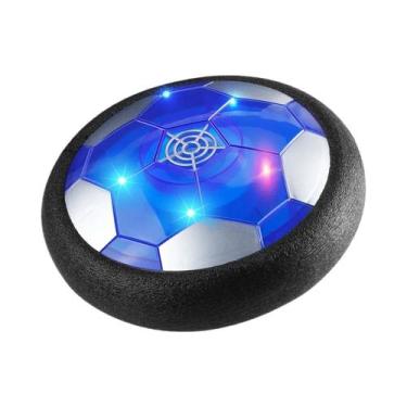 Imagem de Bola De Futebol Flutuante LED Recarregável Para Crianças Com Bumper De