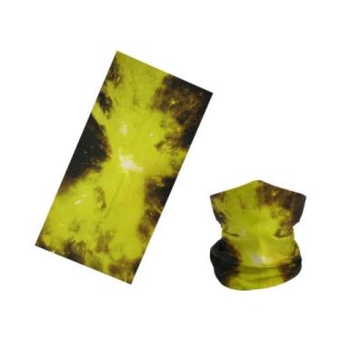 Imagem de Bandana De Ciclismo Unissex Com Estampa De Estrelas, Sem Costura, Prot