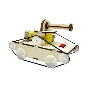 Imagem de Kit De Montagem STEM De Robô De Madeira DIY Para Crianças, Modelo De A