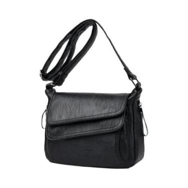 Imagem de Bolsa De Ombro Feminina De Couro Macio De Luxo, Bolsa De Grife De Alta