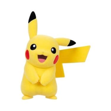 Imagem de Figurinha De Anime Pikachu Eevee Psyduck Pokémon Da Série Flocking, Mo