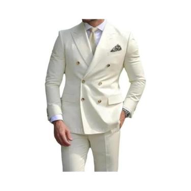 Imagem de Conjunto De Ternos Formais Masculinos Para Casamento Com Lapela Pontia