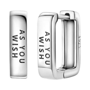 Imagem de Brincos De Argola Em Prata Esterlina 925 Com Zircônias Em Ouro Rosé Pa